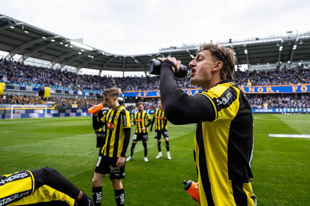 260411 Häckens Silas Andersen inför fotbollsmatchen i Allsvenskan mellan IFK Göteborg och Häcken den 11 april 2026 i Göteborg. Copyright: MATHIASxBERGELD BB260411MB078
