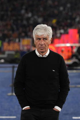 Roma™s head coach Gian Piero Gasperini during the Serie A EniLive soccer match between Roma and Pisa at the Rome s Olympic stadium, Italy - Friday April 10, 2026 - Soccer ( Photo by Alfredo Falcone LaPresse ) Copyright: xAlfredoxFalcone LaPressex