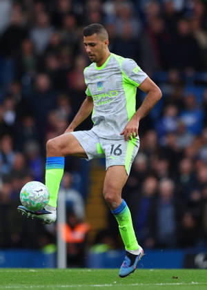 12th April 2026; Stamford Bridge, Chelsea, London, England: Premier League Football, Chelsea versus Manchester City; Rodri of Manchester City controls the ball JPxFletcher