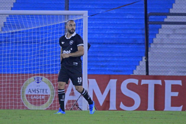 RECORD DATE NOT STATED 15th April 2026; Presidente Peron Stadium, Buenos Aires, Argentina; Copa Sudamericana Football Racing versus Botafogo; Arthur Cabral of Botafogo celebrates after scoring the first goal of his team PoolxPelaezxBurga DiaEsportivo