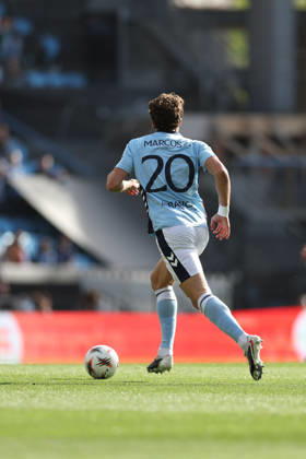 Real Club Celta v SC Freiburg - UEFA Europa League 2025 26 Quarter-Final Second Leg Marcos Alonso of Celta Vigo during the UEFA Europa League 2025 26 Quarter-Final Leg Two match between Real Club Celta and SC Freiburg at Estadio Balaidos in Vigo, Spain, on April 16, 2026. vigo Vigo Spain Copyright: xLuisxEirasx originalFilename:eiras-uefaeuro260416_npw56