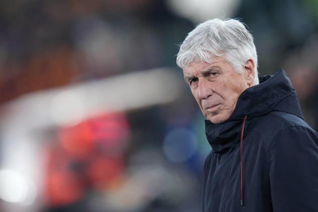 Roma™s head coach Gian Piero Gasperini during the Serie A EniLive soccer match between Roma and Cremonese at the Rome s Olympic stadium, Italy - Sunday February 22, 2026 - Soccer ( Photo by Alfredo Falcone LaPresse ) Copyright: xAlfredoxFalcone LaPressex