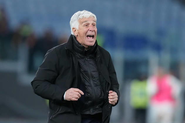 Roma™s head coach Gian Piero Gasperini during the Serie A EniLive soccer match between Roma and Lecce at the Rome s Olympic stadium, Italy - Sunday March 22, 2026 - Soccer ( Photo by Alfredo Falcone LaPresse ) Copyright: xAlfredoxFalcone LaPressex