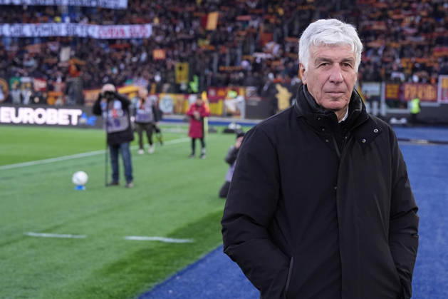 Roma™s head coach Gian Piero Gasperini during the Serie A EniLive soccer match between Roma and Lecce at the Rome s Olympic stadium, Italy - Sunday March 22, 2026 - Soccer ( Photo by Alfredo Falcone LaPresse ) Copyright: xAlfredoxFalcone LaPressex