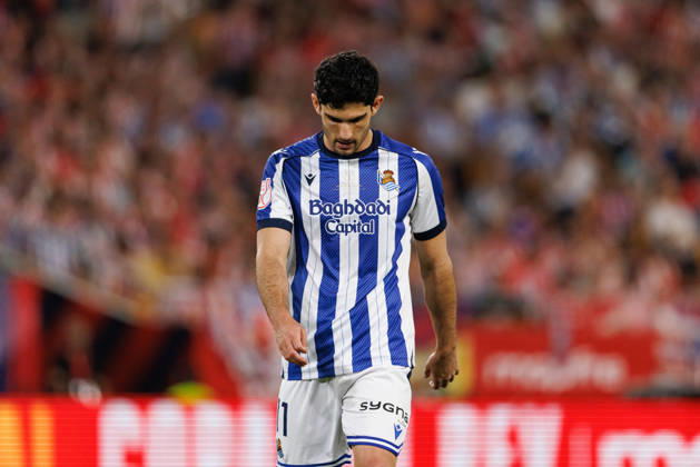 Goncalo Guedes seen during Copa del Rey 2026 final game between teams of Atletico de Madrid and Real Sociedad (Maciej Rogowski Ball Raw Images) Sevilla Estadio La Cartuja Spain Copyright: xMaciejxRogowskix maciejrogowski_atletico_sociedad_2526_ROG0813