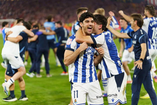 Goncalo Guedes seen during Copa del Rey 2026 final game between teams of Atletico de Madrid and Real Sociedad (Mickael Ducint Ball Raw Images) Sevilla Estadio La Cartuja Spain Copyright: xMickaelxDucintx mickaelducint_atletico_sociedad_2526_DSC7231