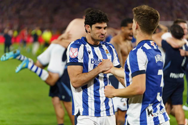 Goncalo Guedes seen during Copa del Rey 2026 final game between teams of Atletico de Madrid and Real Sociedad (Mickael Ducint Ball Raw Images) Sevilla Estadio La Cartuja Spain Copyright: xMickaelxDucintx mickaelducint_atletico_sociedad_2526_DSC7239