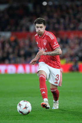 Nottingham Forest v FC Porto - UEFA Europa League Quarter Final Neco Williams of Nottingham Forest seen in action during the UEFA Europa league quarter final football match between Nottingham Forest and FC Porto. Final score : Nottingham Forest 1 : 0 FC Porto Nottingham United Kingdom Copyright: xPaulxBonserx xSOPAxImagesx 000057