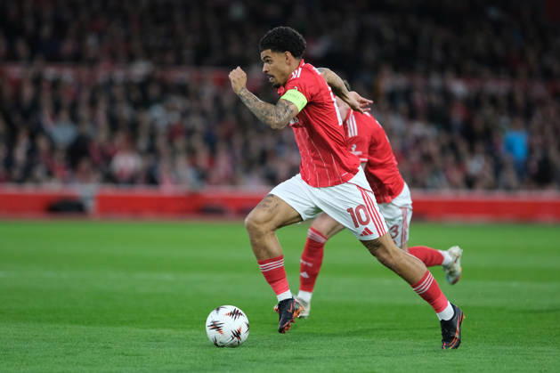 Nottingham Forest v FC Porto - UEFA Europa League Quarter Final Morgan Gibbs-White of Nottingham Forest seen in action during the UEFA Europa league quarter final football match between Nottingham Forest and FC Porto. Final score : Nottingham Forest 1 : 0 FC Porto Nottingham United Kingdom Copyright: xPaulxBonserx xSOPAxImagesx 000199