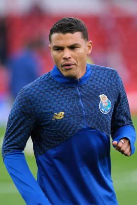 Nottingham Forest v FC Porto - UEFA Europa League Quarter Final Thiago Silva of FC Porto seen warming up during the UEFA Europa league quarter final football match between Nottingham Forest and FC Porto. Final score : Nottingham Forest 1 : 0 FC Porto Nottingham United Kingdom Copyright: xPaulxBonserx xSOPAxImagesx 00026