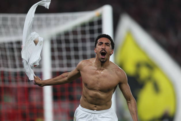 GER, Stuttgart, VfB Stuttgart vs SC Freiburg, DFB-Pokal, Fussball, DFB, Spielzeit 2025 2026, MHP-Arena, Halbfinale im Bild: Tiago Tomas (VfB Stuttgart 8), 2:1, Tor, Jubel und Freude, Emotionen DFB DFL REGULATIONS PROHIBIT ANY USE OF PHOTOGRAPHS AS IMAGE SEQUENCES AND OR QUASI-VIDEO, 22.04.2026 Copyright: HMBxMedia HendrikxHamelau