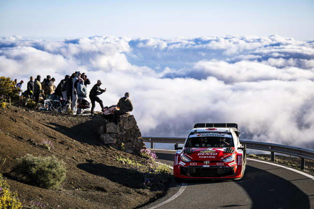 AUTO - WRC, Motorsport Rallye, WM - RALLY ISLAS CANARIAS 2026 18 Takamoto KATSUTA, Aaron JOHNSTON, Toyota GR Yaris Rally1, action during the 2026 Rally Islas Canarias, 5th round of the 2026 FIA WRC World Rally Car Championship, from April 23 to 26, 2026 at Las Palmas, Gran Canaria, Spain - Las PalmasSpain Copyright: xNikosxKatikisx