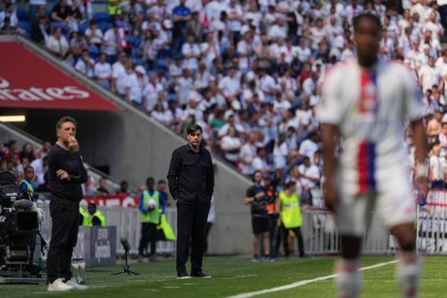 fonseca (paulo) FOOT L1 2026 LYON-AUXERRE (3-2) GROUPAMA STADIUM DECINES CHARPIEU FRANCE 24 04 2026 MARTIN ALEX DECINES CHARPIEU GROUPAMA STADIUM France GermanyxJapanxUKxFrancexBelgiumxOUT Copyright: xMARTINxALEXx