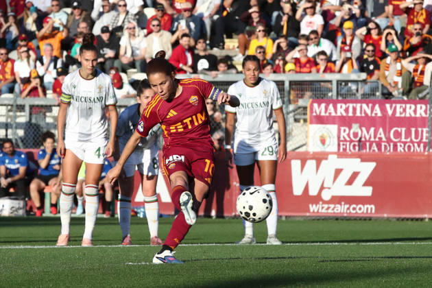 CALCIO - Serie A Femminile - AS Roma vs Ternana Women 02.05.2026 Roma vs Ternana (Serie A) Calcio; Femminile Nella foto: Giugliano gol (Foto Gino Mancini) Roma Italy Copyright: xIPAxSport ABACAx