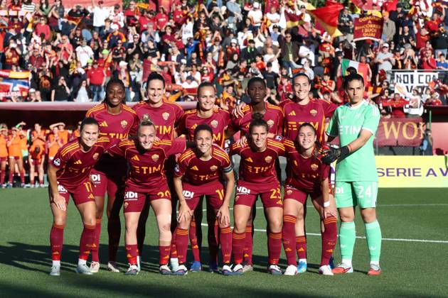 CALCIO - Serie A Femminile - AS Roma vs Ternana Women 02.05.2026 Roma vs Ternana (Serie A) Calcio; Femminile Nella foto: Formazione Roma (Foto Gino Mancini) Roma Italy Copyright: xIPAxSport ABACAx