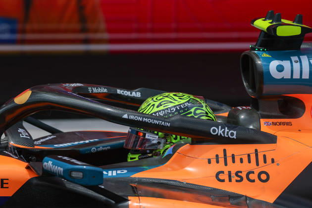 RECORD DATE NOT STATED 2nd May 2026; Miami International Autodrome, Miami, Florida, United States of America; 2026 FIA Formula 1 Miami Grand Prix; Sprint Race; Lando Norris (1) of Great Britain and McLaren Mastercard F1 Team pulls into the Parc Ferme after winning the Sprint Race DavidxBuono