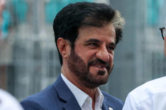 RECORD DATE NOT STATED 2nd May 2026; Miami International Autodrome, Miami, Florida, United States of America; 2026 FIA Formula 1 Miami Grand Prix; Sprint Race; President of the FIA (F& xe9;d& xe9;ration Internationale de l Automobile) Mohammed Ben Sulayem on the grid DavidxBuono