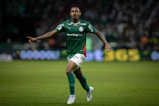 RECORD DATE NOT STATED Match between Palmeiras and Santos, valid for the 2026 Brazilian Championship. Sao Paulo (SP), 02 05 2026 - Brasileirao Palmeiras vs Santos - Player Allan scores and celebrates his goal, but VAR disallows it during the match between Palmeiras and Santos, valid for the 14th round of the Brazilian football championship, at Allianz Parque on Saturday night, May 2nd, 2026, Brazil. Credit: William Oliveira PhD Press TheNews2(Foto: Phd Press Thenews2 imago images) SPO Copyright: xPHDxPRESSx