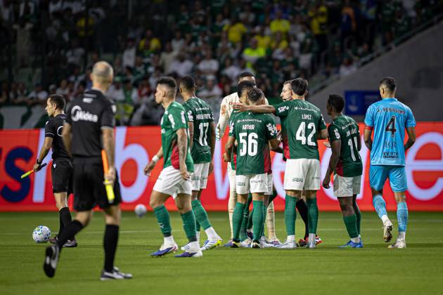 RECORD DATE NOT STATED Match between Palmeiras and Santos, valid for the 2026 Brazilian Championship. Sao Paulo (SP), 02 05 2026 - Brasileirao Palmeiras vs Santos - Confusion after the end of the match between Palmeiras and Santos, valid for the 14th round of the Brazilian football championship, at Allianz Parque on the night of Saturday, May 2nd, 2026, Brazil. Credit: William Oliveira PhD Press TheNews2(Foto: Phd Press Thenews2 imago images) SPO Copyright: xPHDxPRESSx