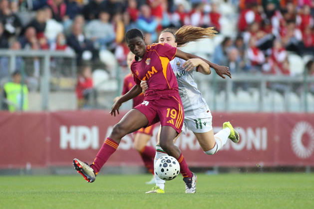 CALCIO - Serie A Femminile - AS Roma vs Ternana Women Shukurat Damilola Oladipo of AS Roma is in action during the Serie A Women Athora Fase a gironi - 20° between A.S. Roma Femminile vs Ternana , 02 May 2026 at the Tre Fontane Stadium, Roma Italy Rome Italy Copyright: xIPAxSport ABACAx
