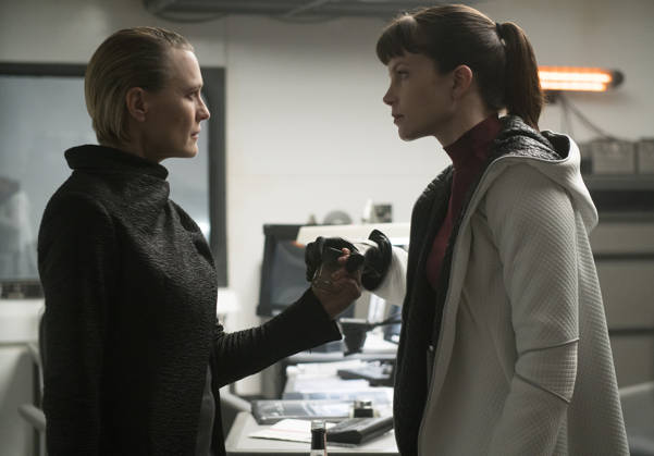 RELEASE DATE: October 6, 2017 TITLE: Blade Runner 2049 STUDIO: Columbia Pictures DIRECTOR: Denis Villeneuve PLOT: A young blade runner s discovery of a long-buried secret leads him to track down former blade runner Rick Deckard, who s been missing for thirty years. STARRING: ROBIN WRIGHT as Lieutenant Joshi, SYLVIA HOEKS as Luv. Copyright: xColumbiaxPicturesx