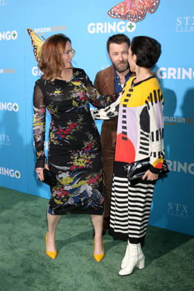 March 6, 2018 - Los Angeles, CA, USA - LOS ANGELES - MAR 6: Emily Deschanel, Joel Edgerton, Guest at the Gringo Premiere at Regal LA Live on March 6, 2018 in Los Angeles, CA Copyright: xKathyxHutchinsx