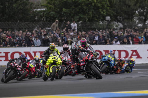 MOTO - MOTO GP - FRENCH GRAND PRIX 2026 72 BEZZECCHI Marco (ita), Aprilia Racing, Aprilia RS-GP26, action, start during the 2025 MotoGP Michelin Grand Prix de France from May 8 to 10th 2026 at the Circuit Bugatti in Le Mans, France - Le MansFrance  Copyright: xGIGIxSOLDANOx