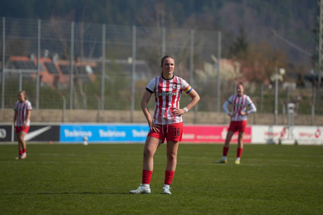 Deutschland, Frauen-Regionalliga Süd 2025 26, Johanna Hebben (SC Freiburg U20). Copyright: xMirjamxGeigerx