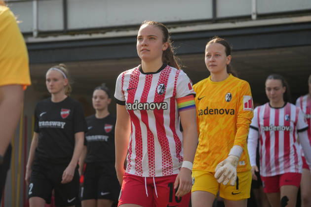 Deutschland, Frauen-Regionalliga Süd 2025 26, Johanna Hebben (SC Freiburg U20). Copyright: xMirjamxGeigerx