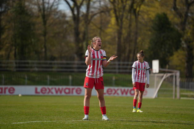 Deutschland, Frauen-Regionalliga Süd 2025 26, Johanna Hebben (SC Freiburg U20). Copyright: xMirjamxGeigerx