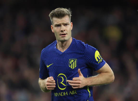 Arsenal FC v Atletico de Madrid - UEFA Champions League 2025 26 Semi Final Second Leg Alexander Sorloth of Atletico Madrid running during the UEFA Champions League 2025 26 Semi Final Second Leg match between Arsenal FC and Atletico de Madrid at Arsenal Stadium on May 5, 2026 in London, England. WARNING! This Photograph May Only Be Used For Newspaper And Or Magazine Editorial Purposes. May Not Be Used For Publications Involving 1 player, 1 Club Or 1 Competition Without Written Authorisation From Football DataCo Ltd. For Any Queries, Please Contact Football DataCo Ltd on +44 (0) 207 864 9121 London Arsenal Stadium England United Kingdom Copyright: xAllstarxPicturexLibraryxLtdx