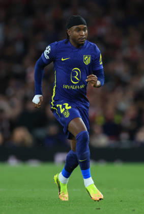 Arsenal FC v Atletico de Madrid - UEFA Champions League 2025 26 Semi Final Second Leg Ademola Lookman of Atletico Madrid running during the UEFA Champions League 2025 26 Semi Final Second Leg match between Arsenal FC and Atletico de Madrid at Arsenal Stadium on May 5, 2026 in London, England. WARNING! This Photograph May Only Be Used For Newspaper And Or Magazine Editorial Purposes. May Not Be Used For Publications Involving 1 player, 1 Club Or 1 Competition Without Written Authorisation From Football DataCo Ltd. For Any Queries, Please Contact Football DataCo Ltd on +44 (0) 207 864 9121 London Arsenal Stadium England United Kingdom Copyright: xAllstarxPicturexLibraryxLtdx