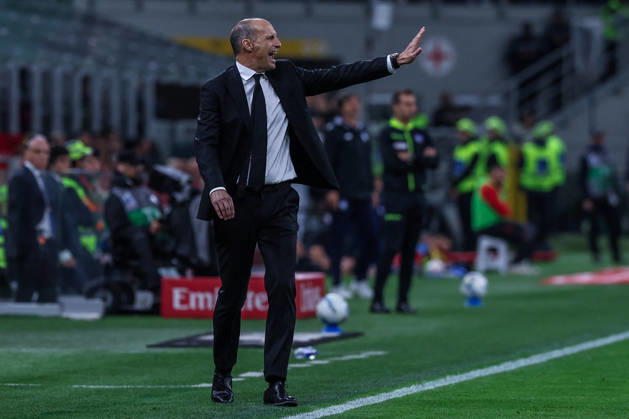 CALCIO - Serie A - AC Milan vs Atalanta BC Photo by IPA ABACAPRESS.COM84553029 - Massimiliano Allegri Head Coach of AC Milan gestures during Serie A 2025 26 football match between AC Milan and Atalanta BC at San Siro Stadium in Milan, Italy Milan Italy Copyright: xIPAxSport ABACAx