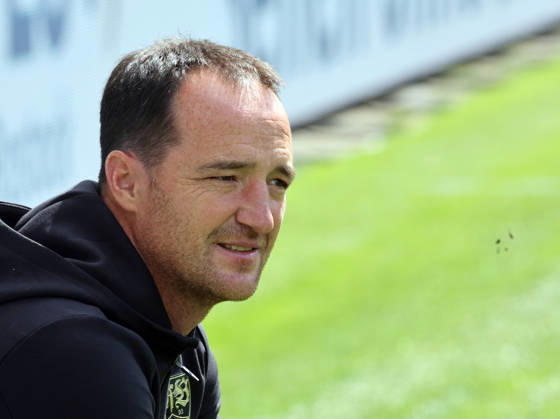 09.05.26 FC Hansa Rostock - VfB Stuttgart II Deutschland, Rostock, 09.05.2026, Fussball, 3. Liga, Saison 2025 2026, FC Hansa Rostock - VfB Stuttgart II: Nico Willig (Trainer VfB Stuttgart II).