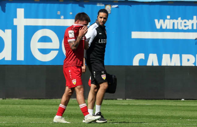 09.05.26 FC Hansa Rostock - VfB Stuttgart II Deutschland, Rostock, 09.05.2026, Fussball, 3. Liga, Saison 2025 2026, FC Hansa Rostock - VfB Stuttgart II: Nicolas Sessa (VfB Stuttgart II).