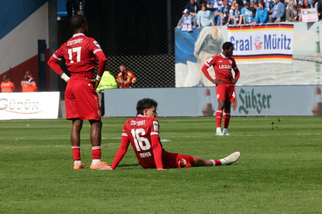 09.05.26 FC Hansa Rostock - VfB Stuttgart II Deutschland, Rostock, 09.05.2026, Fussball, 3. Liga, Saison 2025 2026, FC Hansa Rostock - VfB Stuttgart II: Leny Remo Meyer (VfB Stuttgart II).