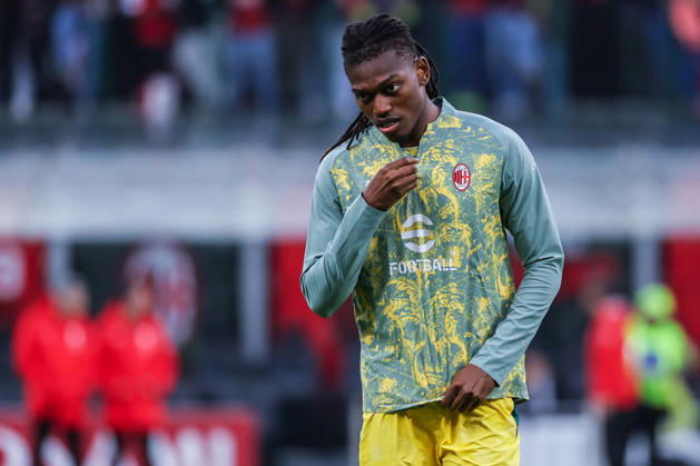AC Milan vs Atalanta BC, Serie A football, Milano, Italy Rafael Leao of AC Milan looks on during Serie A 2025 26 football match between AC Milan and Atalanta BC at San Siro Stadium in Milan, Italy Italy, Milan, Milan, San Siro Stadium Copyright: xGonzalesxPhoto FCIx