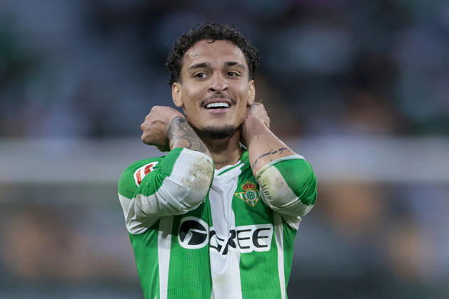 Real Betis V Elche CF - La Liga EA Sports Antony Matheus dos Santos of Real Betis reacts to a missed opportunity during the La Liga EA Sports match between Real Betis and Elche CF at La Cartuja Stadium in Seville, Spain, on May 12, 2026. Seville Spain Copyright: xJosexLuisxContrerasx originalFilename:joseluiscontreras-realbeti260512_np5DL