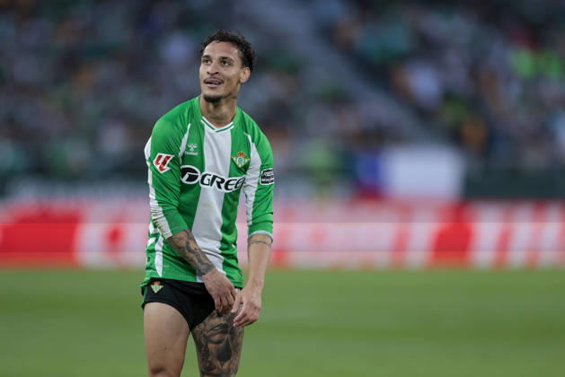 Real Betis V Elche CF - La Liga EA Sports Antony Matheus dos Santos of Real Betis reacts to a missed opportunity during the La Liga EA Sports match between Real Betis and Elche CF at La Cartuja Stadium in Seville, Spain, on May 12, 2026. Seville Spain Copyright: xJosexLuisxContrerasx originalFilename:joseluiscontreras-realbeti260512_np9vK