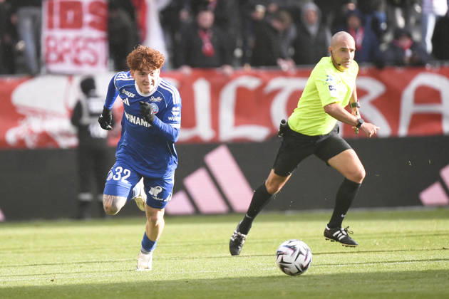 Stade Brestois 29 v RC Strasbourg Alsace - Ligue 1 McDonald s 2025 2026 32 Valentin BARCO (rcsa) during the Ligue 1 McDonald s match between Brest and Strasbourg at Stade Francis Le Ble on May 13, 2026 in Brest, France. Brest France  Copyright: xEwenxGavetx 776496228