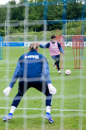 14.05.2026, Fussball, Training des FC Schalke 04. Soufiane El-Faouzi (FC Schalke 04). Gelsenkirchen Trainingsgelände FC Schalke 04 NRW Deutschland xRHR-FOTO YYx Copyright: RHR-FOTOx RHR-FOTO YY