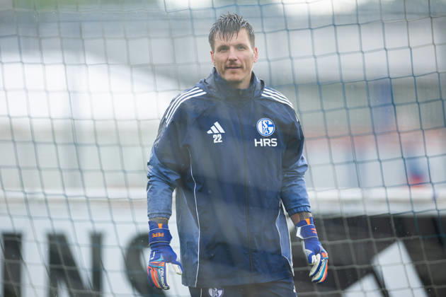 14.05.2026, Fussball, Training des FC Schalke 04. Torwart Kevin Müller (FC Schalke 04). Gelsenkirchen Trainingsgelände FC Schalke 04 NRW Deutschland xRHR-FOTO YYx Copyright: RHR-FOTOx RHR-FOTO YY