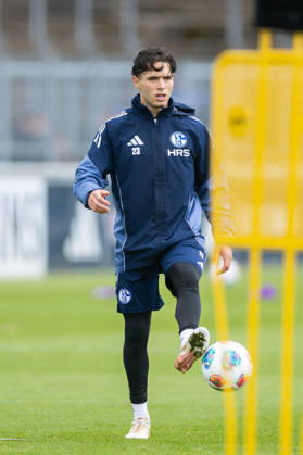 14.05.2026, Fussball, Training des FC Schalke 04. Soufiane El-Faouzi (FC Schalke 04). Gelsenkirchen Trainingsgelände FC Schalke 04 NRW Deutschland xRHR-FOTO YYx Copyright: RHR-FOTOx RHR-FOTO YY