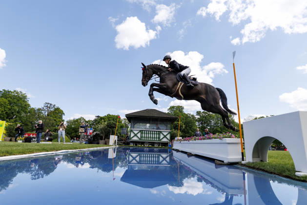 HAMBURG - Al Shira aa 95. Deutsches Spring- und Dressur DERBY 2026, HAMBURG - Al Shira aa 95. Deutsches Spring- und Dressur DERBY 2026 JUENGEL Marvin (GER), Don Corleone Z Al Shira aa Derby Tour Dreame presents: CSI4*: 2nd qualifier for the German Jumping-Derby, Int. jumping competition against the clock (1,50m) Hamburg, Jenischpark, Derby Park Klein Flottbek 15. May 2026 -