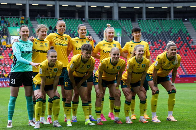 Tychy 16.05.2026. Pilka nozna ORLEN Puchar Polski kobiet sezon 2025 2026 final mecz: KKS Czarni Antrans Sosnowiec - GKS Katowice --- Football ORLEN Polish Cup season 2025 2026 final game match: KKS Czarni Antrans Sosnowiec - GKS Katowice nz GKS Katowice, Fot. Michal Gaciarz Arena Akcji NEWSPIX.PL --- newspix.pl