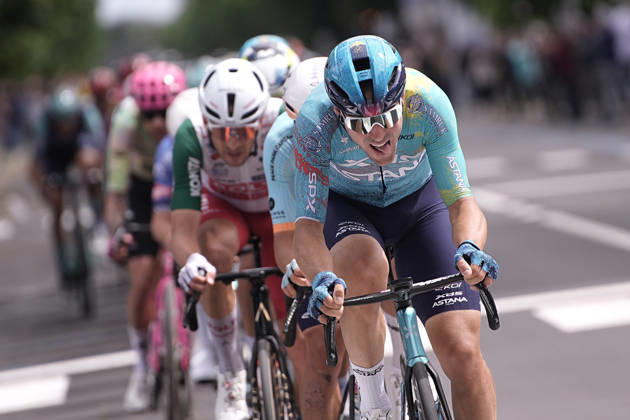 Italy™s Alberto Bettiol of XDS Astana Team during Stage 8 of the Giro d™Italia, from Chieti to Fermo, Italy, Saturday, May 16, 2026. Copyright: xMarcoxAlpozzi LaPressex