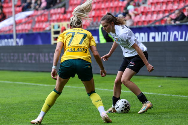 Tychy 16.05.2026. Pilka nozna ORLEN Puchar Polski kobiet sezon 2025 2026 final mecz: KKS Czarni Antrans Sosnowiec - GKS Katowice --- Football ORLEN Polish Cup season 2025 2026 final game match: KKS Czarni Antrans Sosnowiec - GKS Katowice nz Patrycja Sarapata, Fot. Michal Gaciarz Arena Akcji NEWSPIX.PL --- newspix.pl