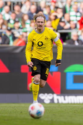 16.05.2026, 34. Spieltag in der 1. Fussball Bundesliga, SV Werder Bremen - Borussia Dortmund. Julian Brandt (Borussia Dortmund). Bremen Weserstadion Bremen Deutschland xRHR-FOTO DEx Copyright: DennisxEwert RHR-FOTOx RHR-FOTO DE