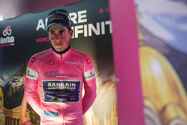 Portugal™s Afonso Oliveira Eulalio of Bahrain Victorious during Stage 8 of the Giro d™Italia, from Chieti to Fermo, Italy, Saturday, May 16, 2026. Copyright: xMassimoxPaolone LaPressex