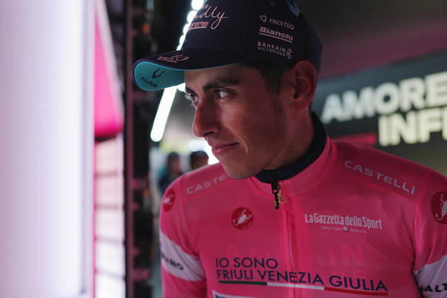 Portugal™s Afonso Oliveira Eulalio of Bahrain Victorious during Stage 8 of the Giro d™Italia, from Chieti to Fermo, Italy, Saturday, May 16, 2026. Copyright: xMassimoxPaolone LaPressex